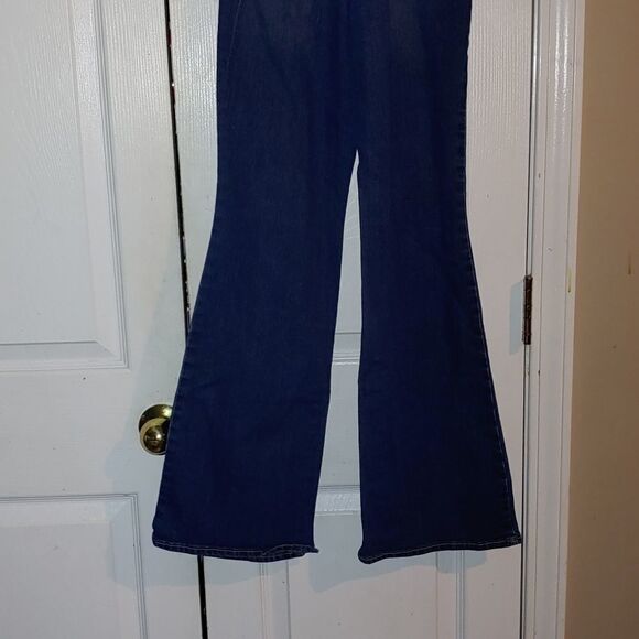 Old Navy Maternity Slim Boot Cut full panel  jeans  Sz 8 - Picture 5 of 8